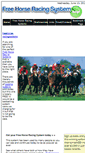 Mobile Screenshot of freehorse-racingsystems.co.uk